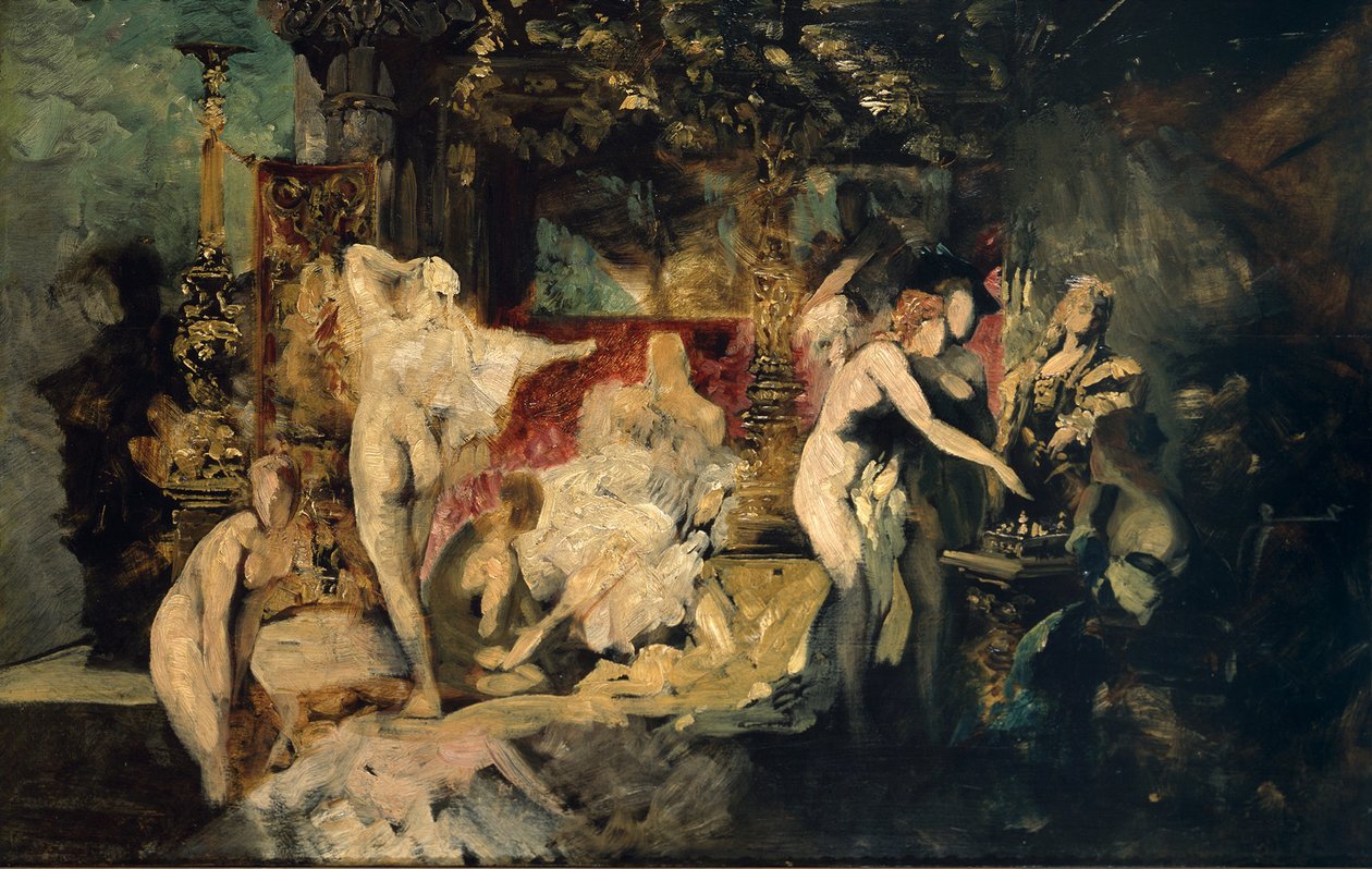 Summer. Study by Hans Makart