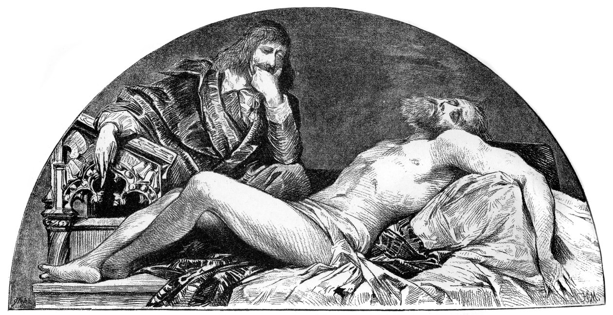 Joseph Ribera, Spanish artist active in Italy by Hans Makart