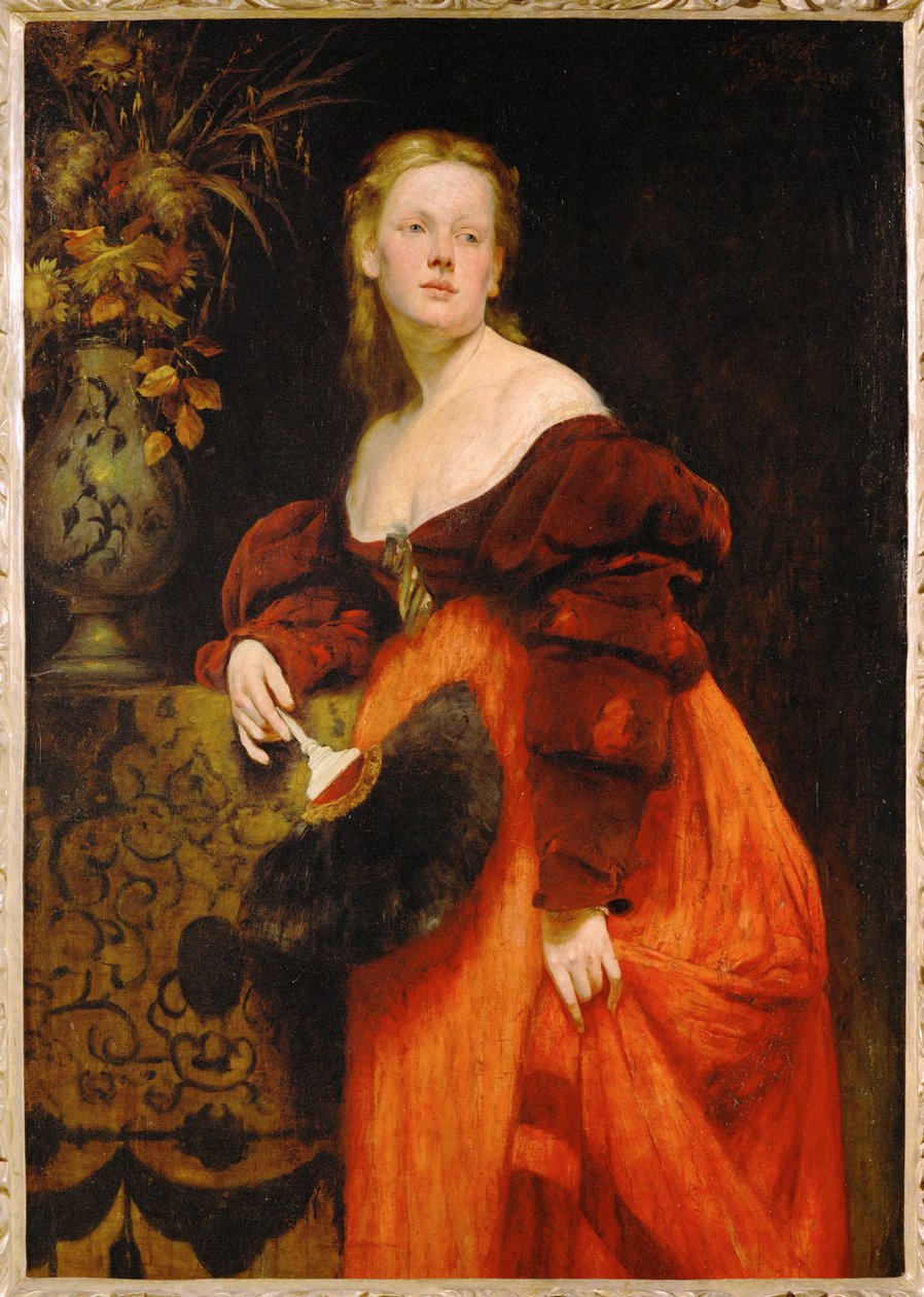 Karoline Gomperz, née Bettelheim by Hans Makart