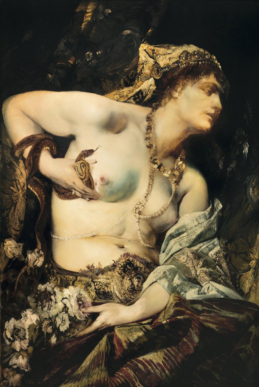 La mort de Cleopatre (The Death of Cleopatra) by Hans Makart
