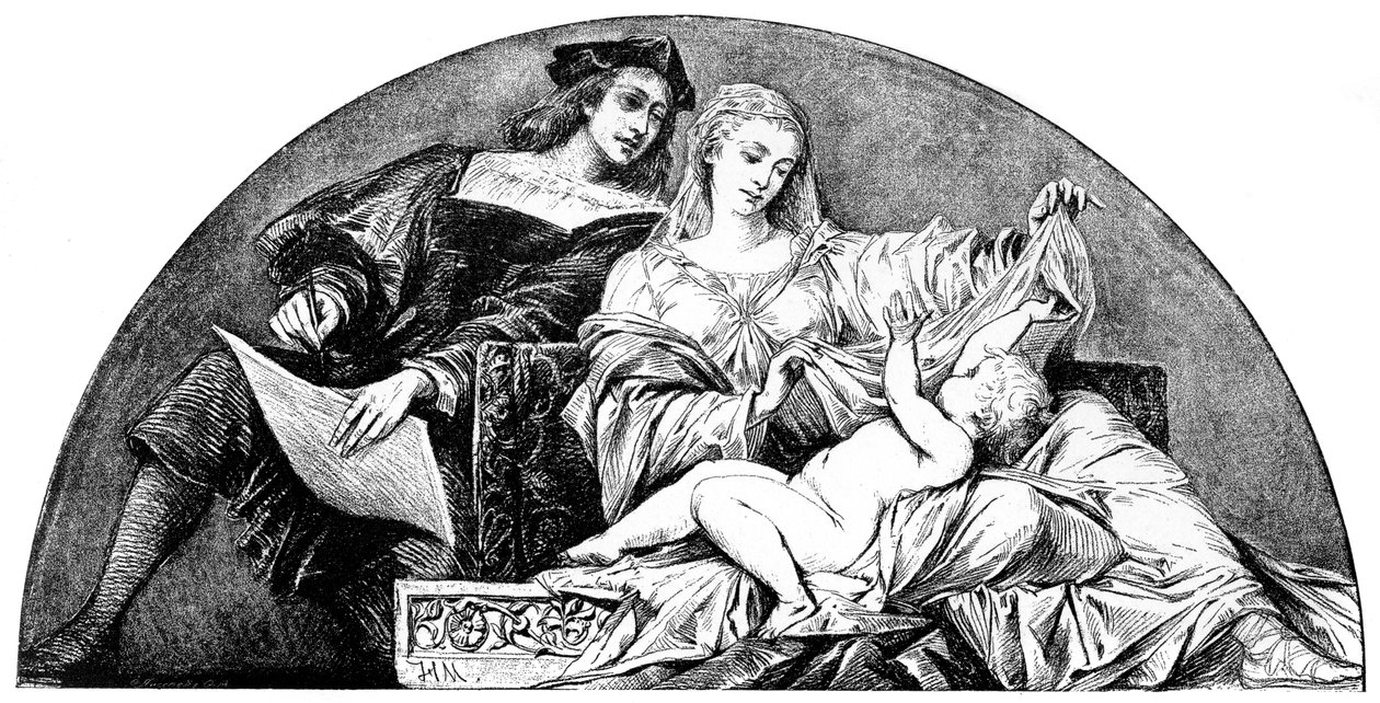 Raphael, Italian Renaissance Artist by Hans Makart