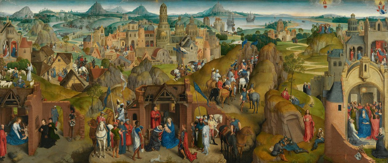 The Seven Joys of Mary by Hans Memling