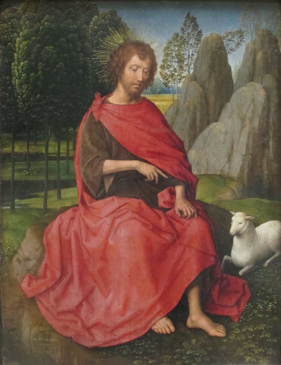 Saint John the Baptist by Hans Memling