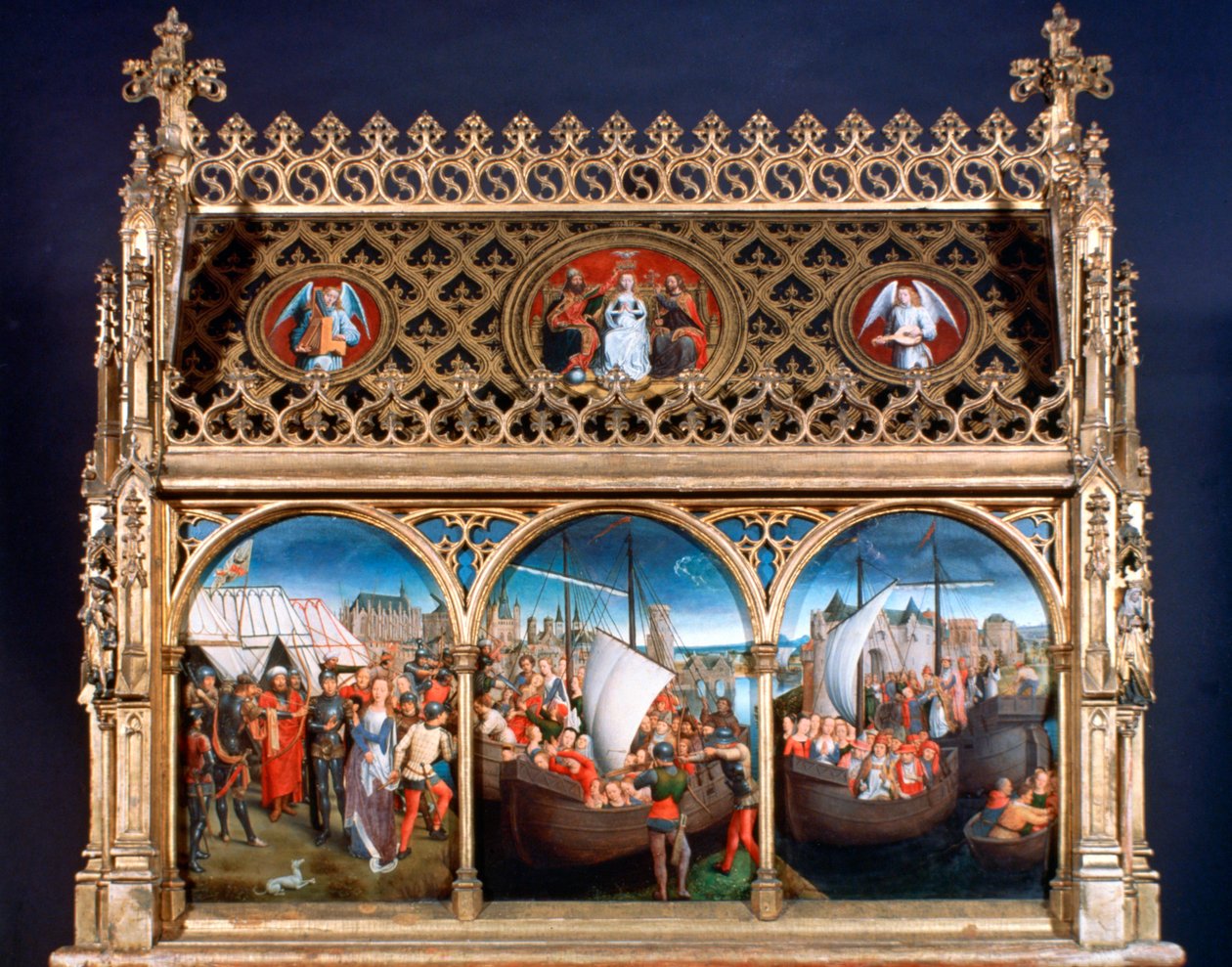 St Ursula Shrine, 1489 by Hans Memling