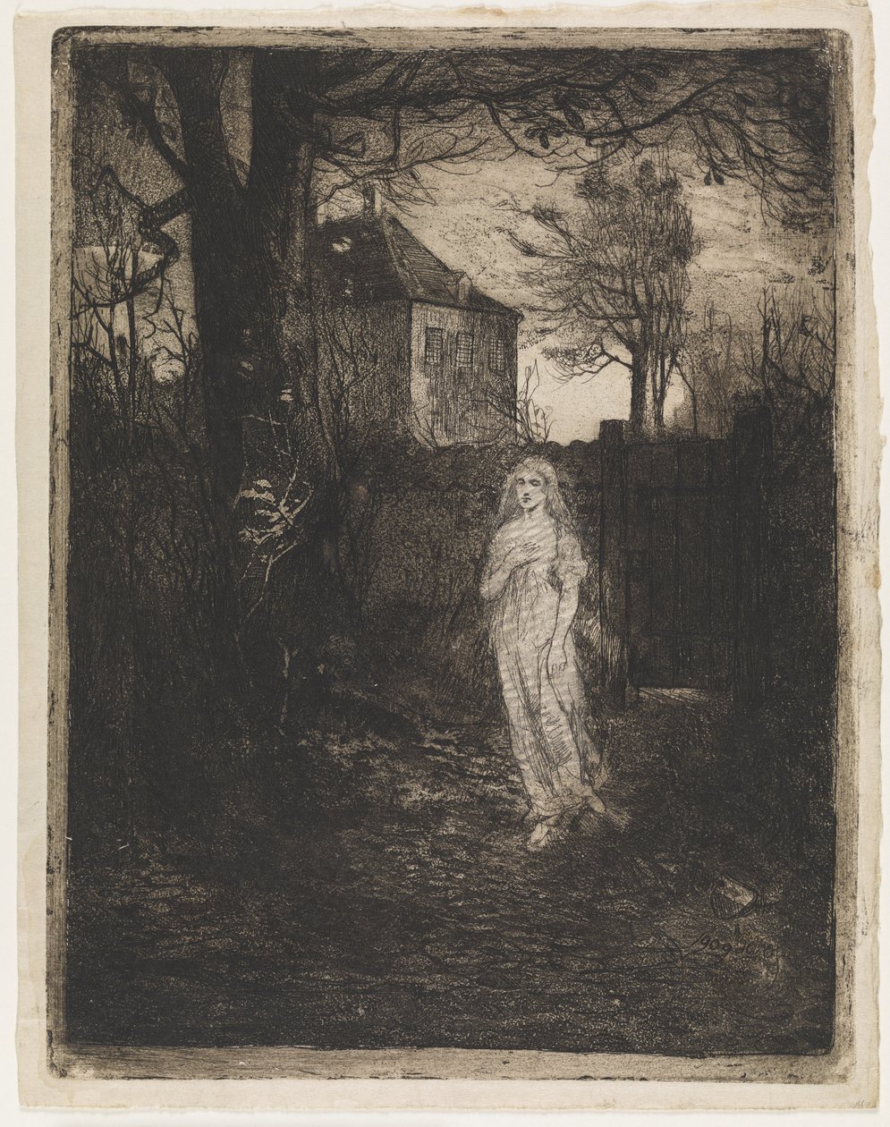 The House in Skipperalleen by Hans Nikolaj Hansen