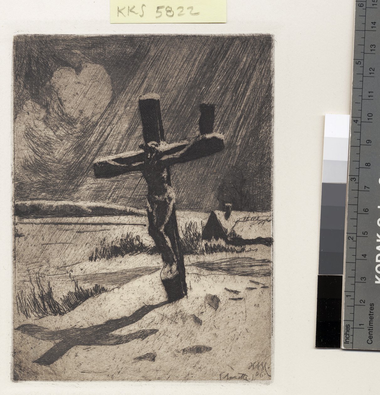 The Cross by Hans Nikolaj Hansen