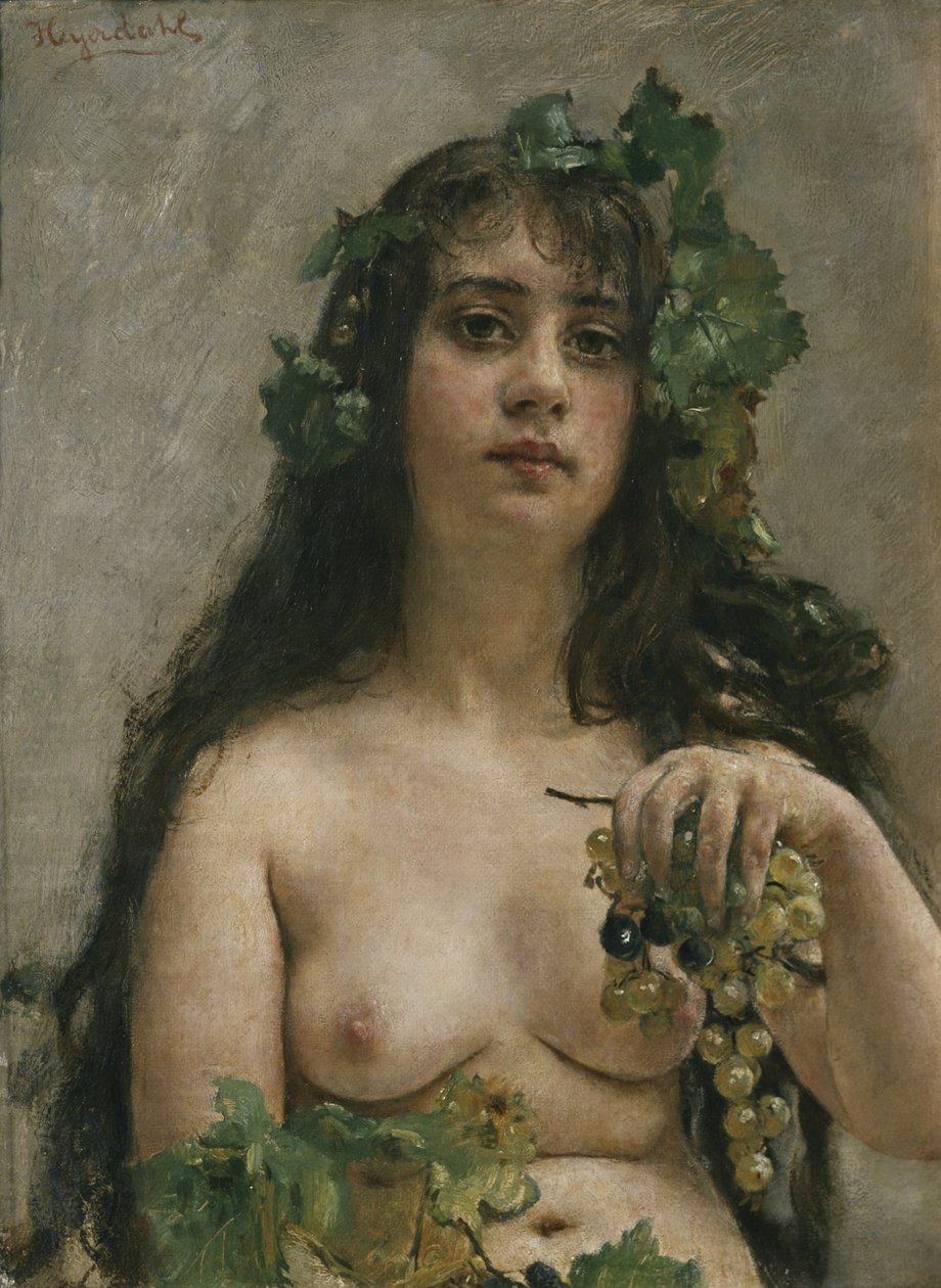 Champagne Girl by Hans Olaf Heyerdahl