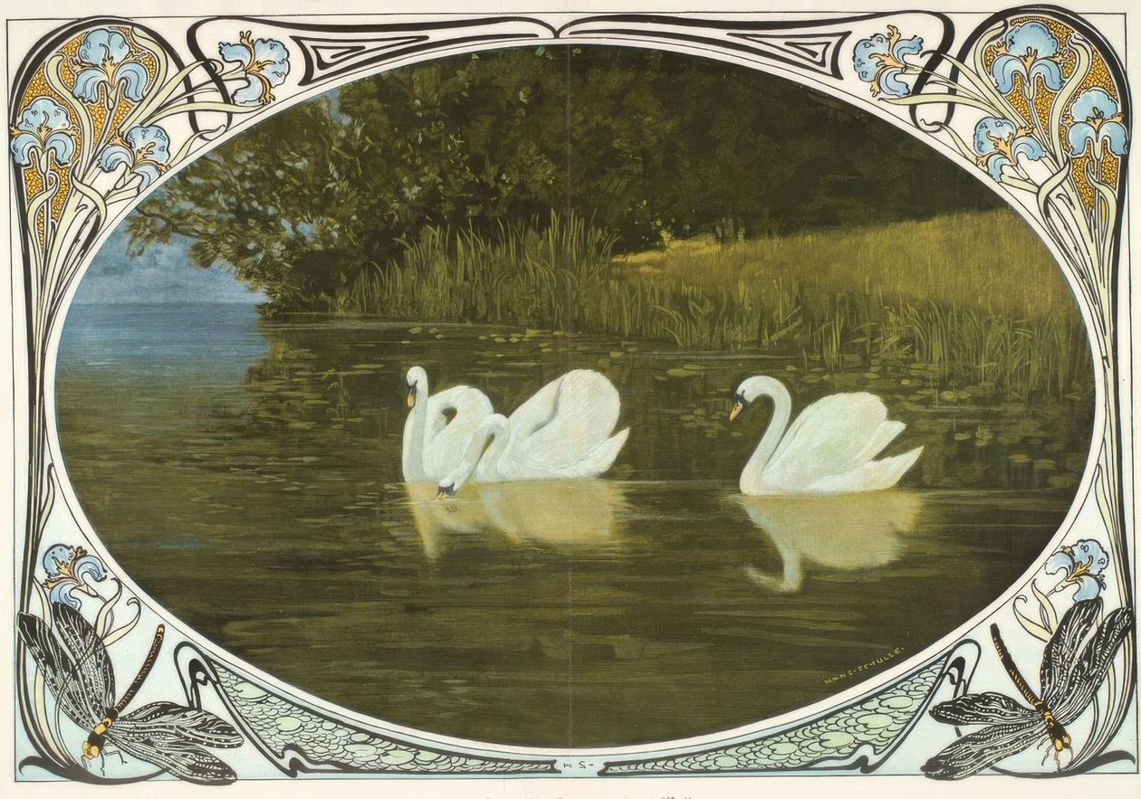 By the Shady Pond by Hans Rudolf Schulze