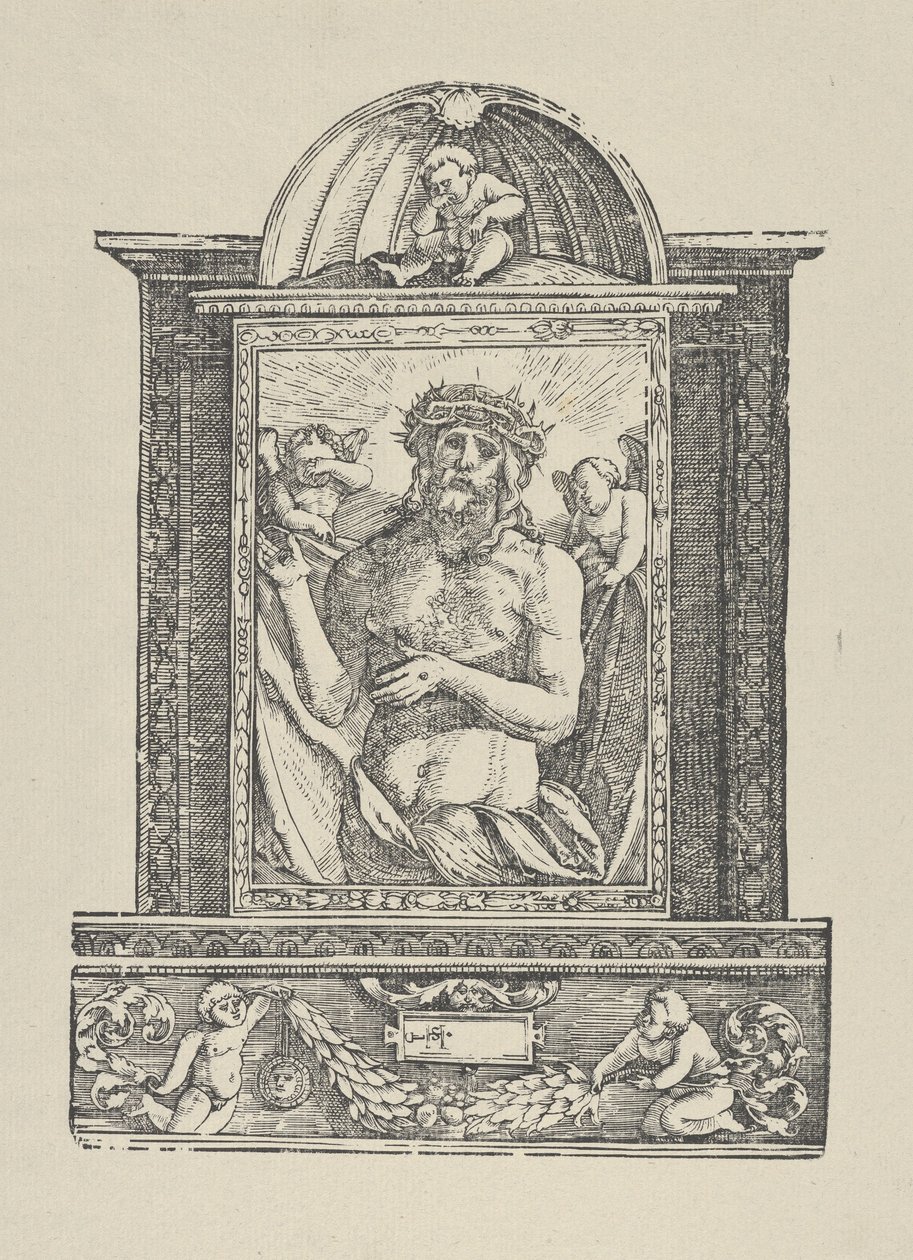 Ecce Homo Man of Sorrows by Hans Schäufelein the Elder
