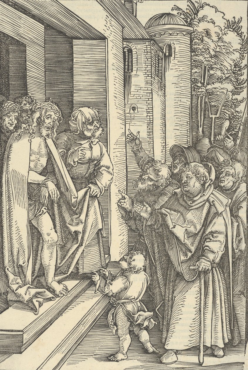 Ecce Homo, from Speculum Passionis Domini Nostri Ihesu Christi by Hans Schäufelein the Elder