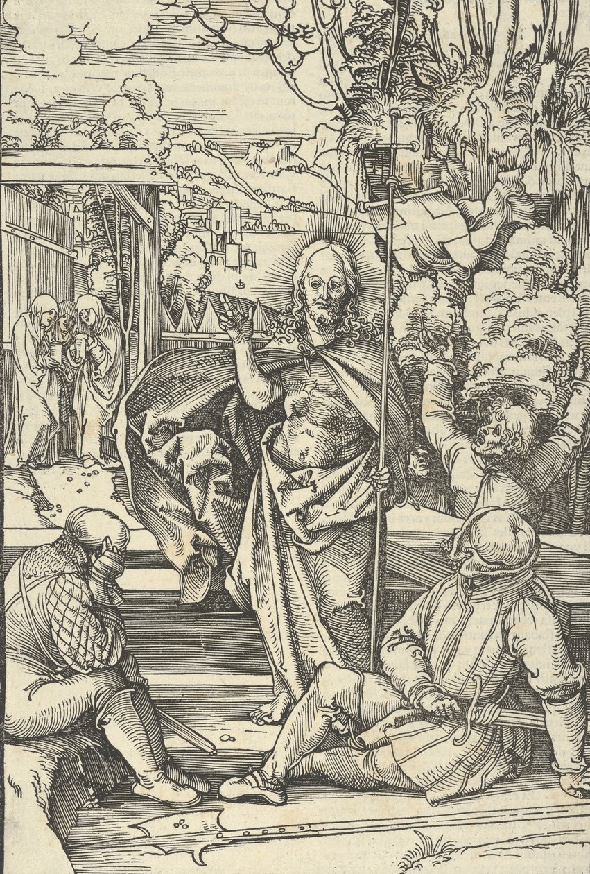 The Resurrection, from Speculum passionis domini nostri Ihesu Christi by Hans Schäufelein the Elder