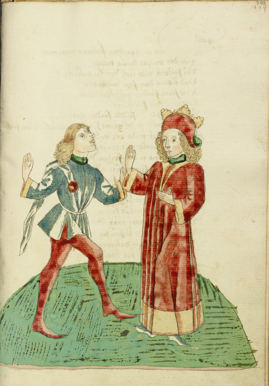 King Josaphat Selects Barochias as His Successor by Hans Schilling