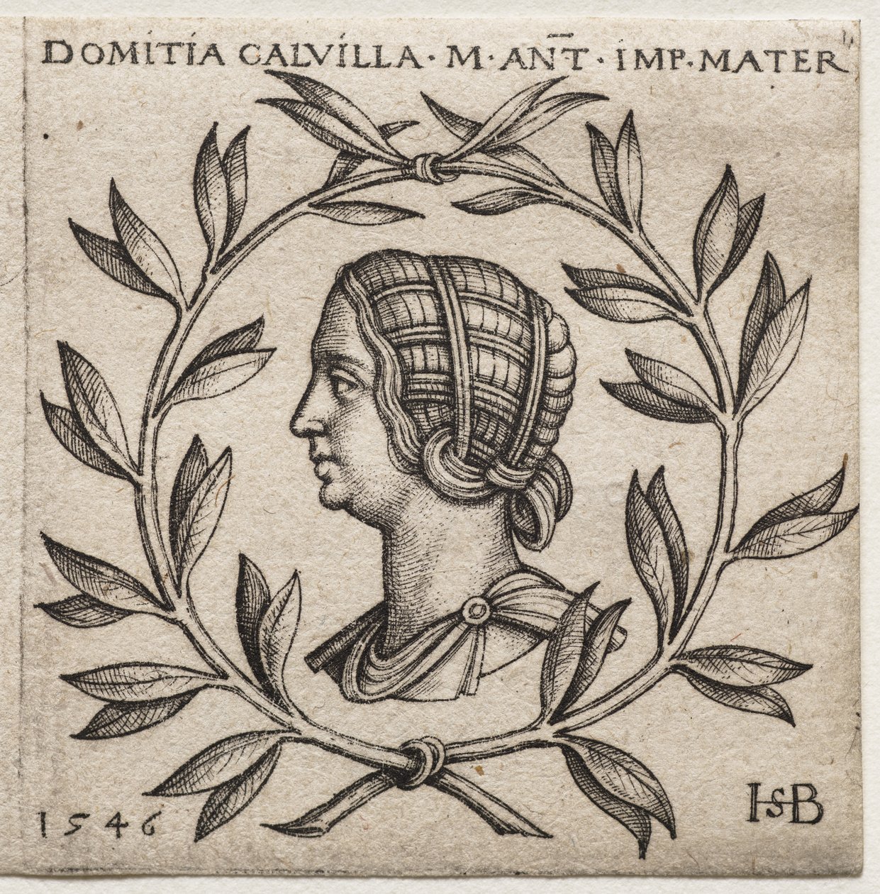 Bust of Domitia Calvilla by Hans Sebald Beham