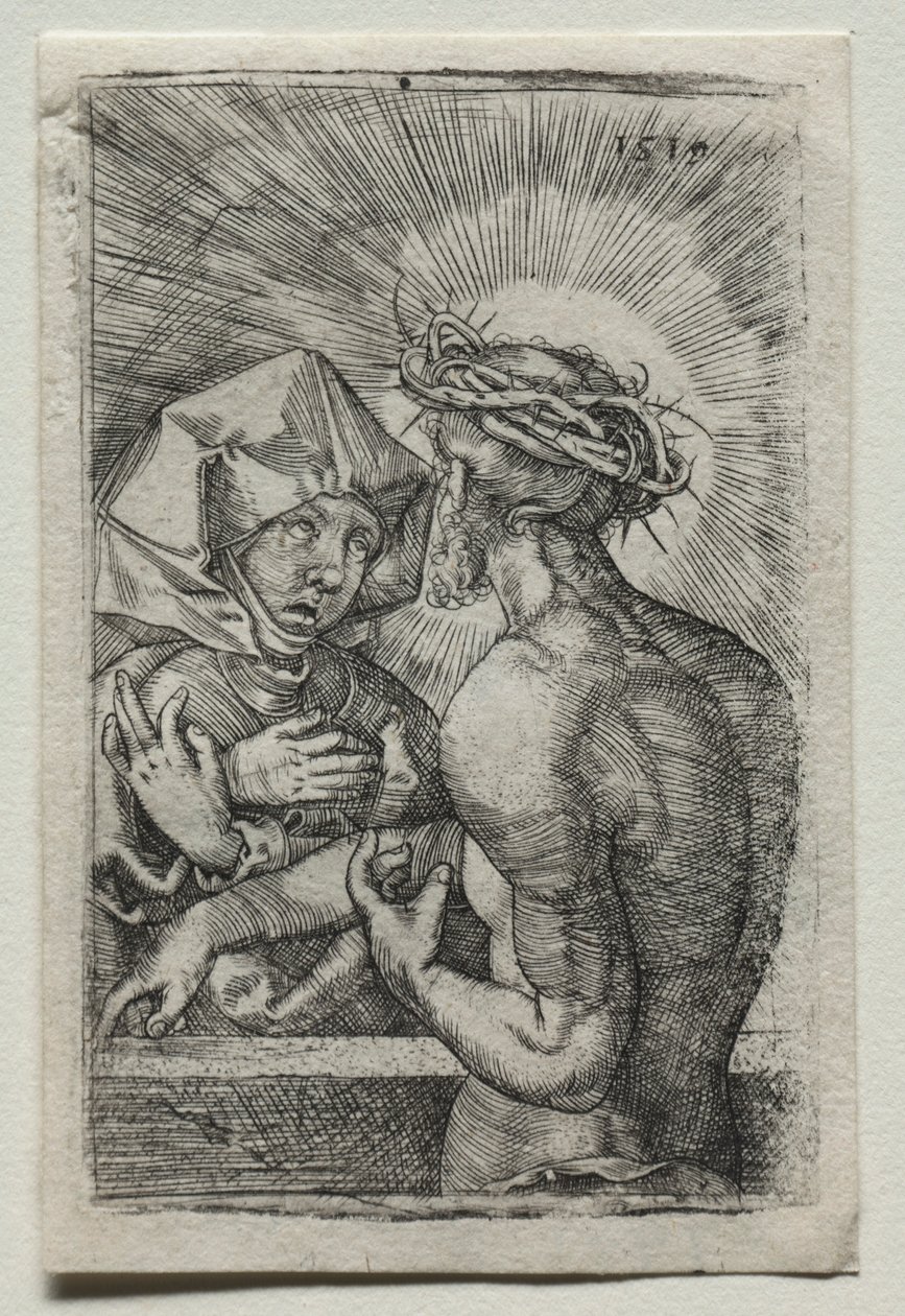 Christ and the Virgin by Hans Sebald Beham