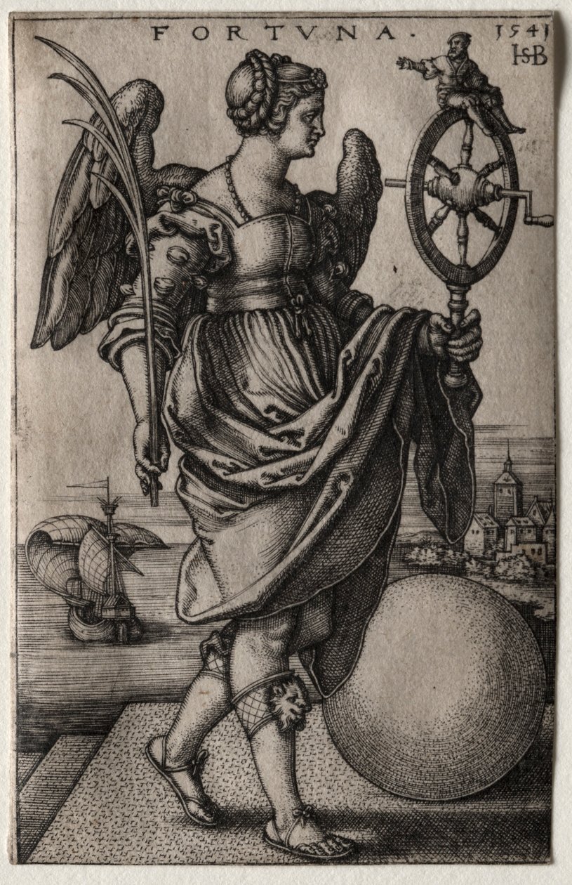 Fortune, 1541 by Hans Sebald Beham