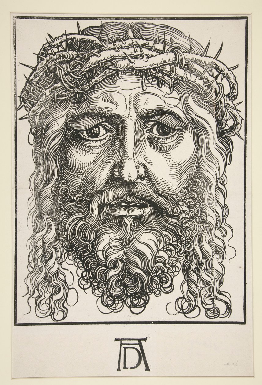 Head of Christ Crowned with Thorns by Hans Sebald Beham