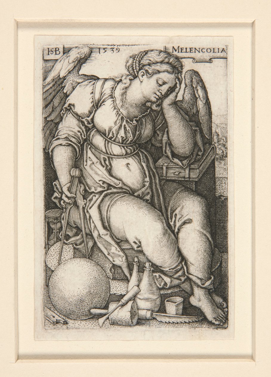 Melencolia by Hans Sebald Beham