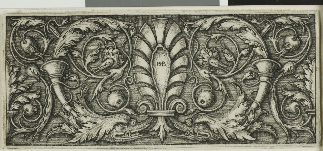 Ornament with a Palmette by Hans Sebald Beham