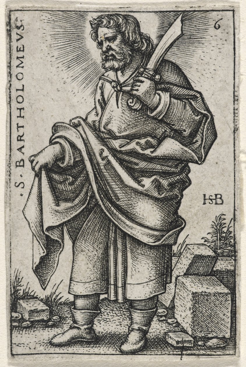 Saint Bartholomew, 1541-46 by Hans Sebald Beham