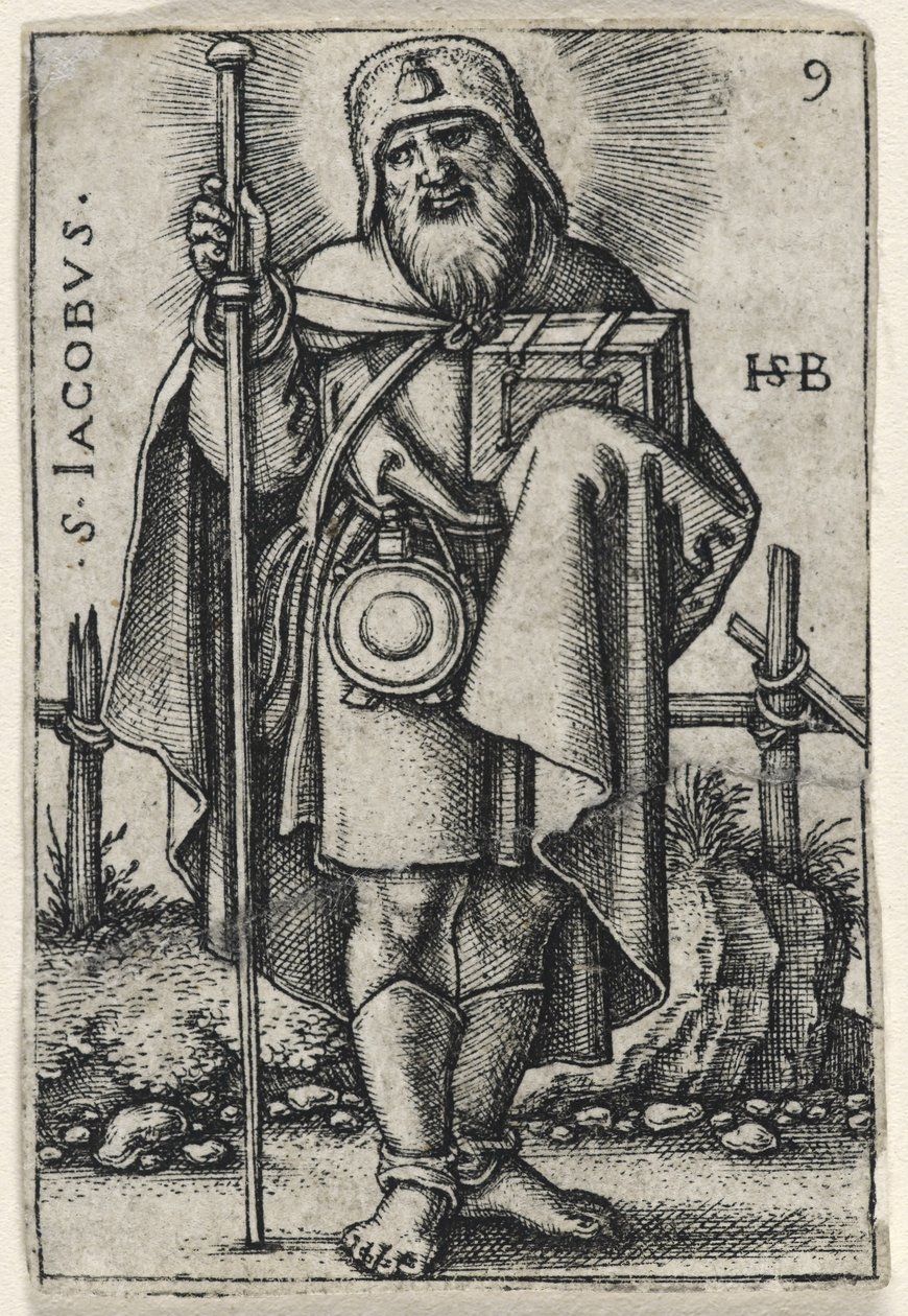 Saint James, Major by Hans Sebald Beham
