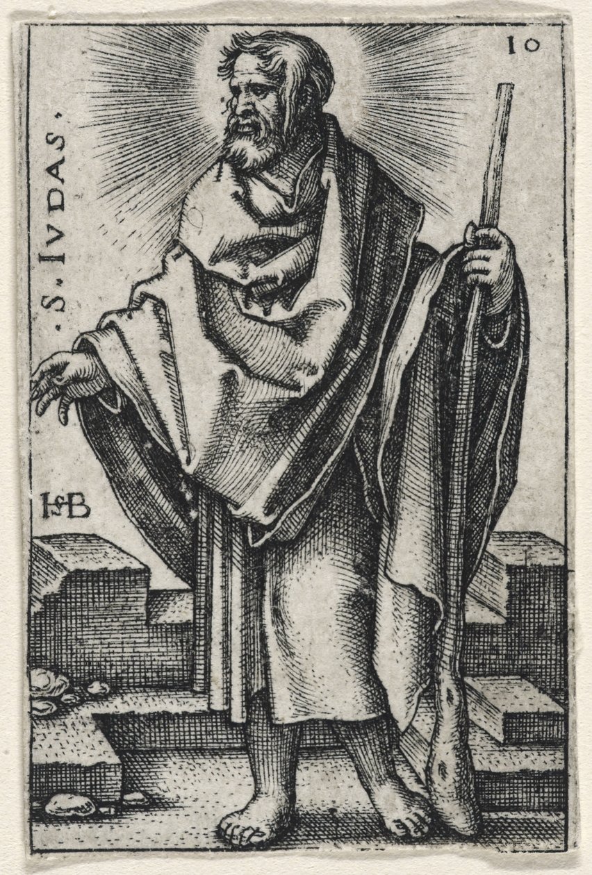 Saint Jude Thaddeus by Hans Sebald Beham