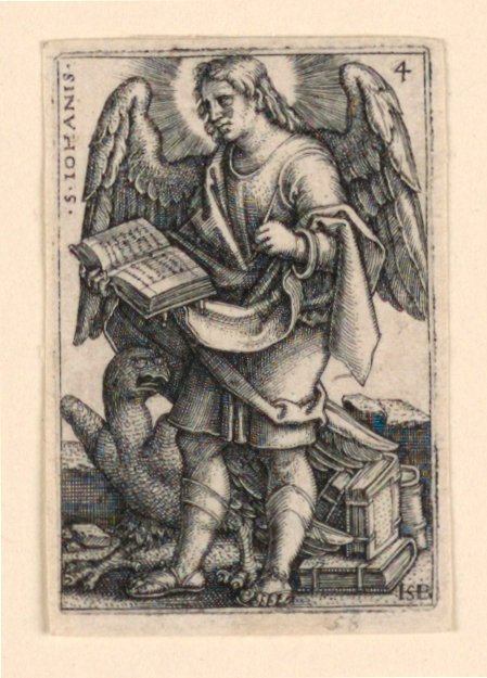 St. John, from The Four Evangelists by Hans Sebald Beham