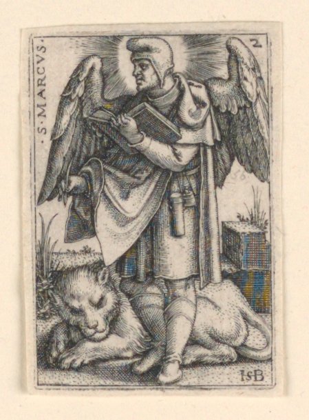 St. Mark, from The Four Evangelists by Hans Sebald Beham