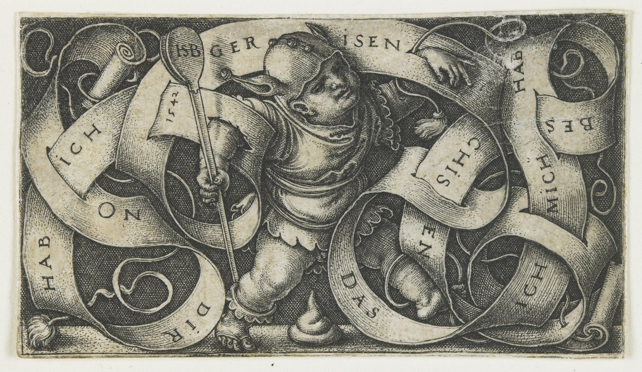 The Little Buffoon by Hans Sebald Beham
