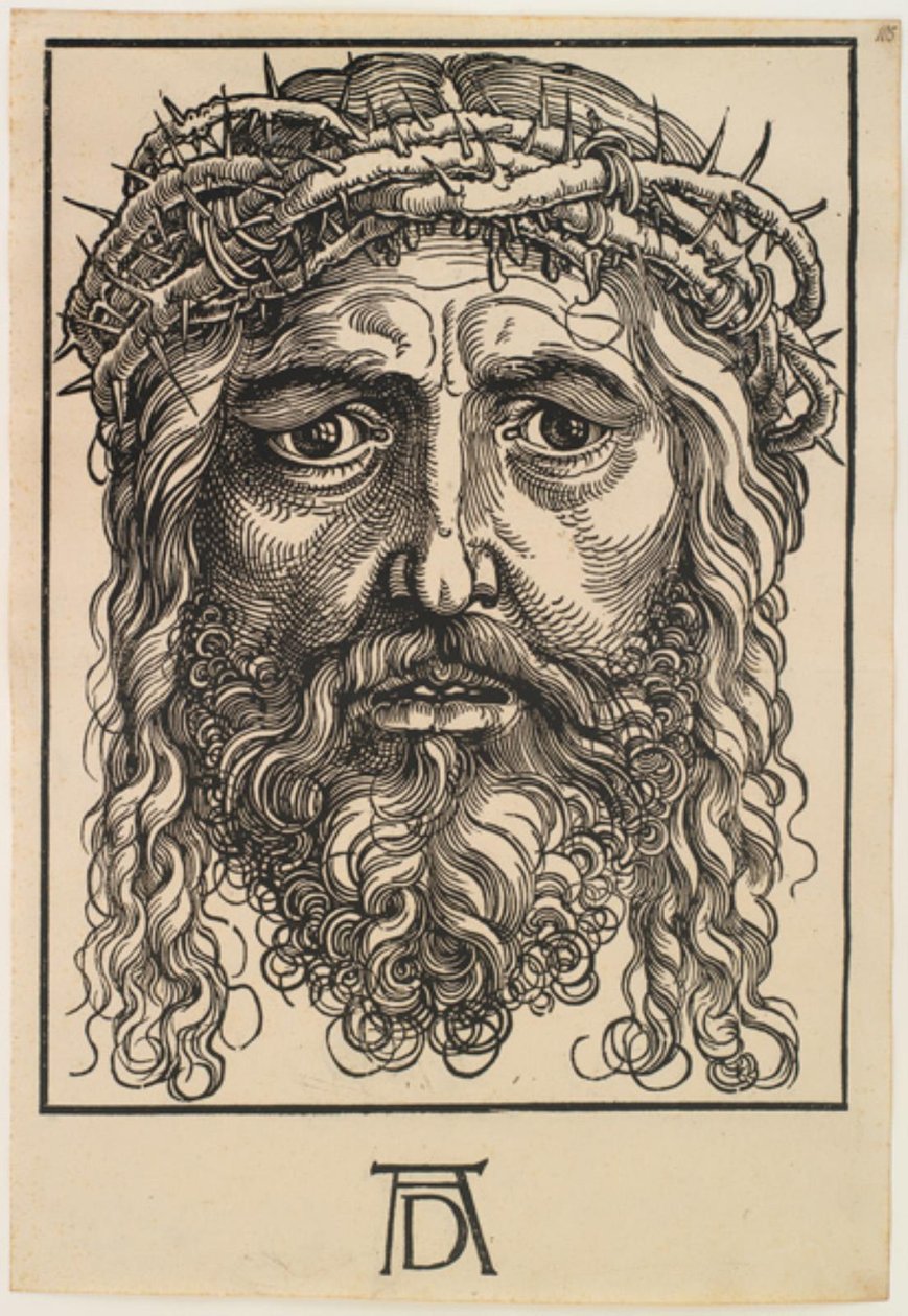 The Head of Christ Crowned with Thorns by Hans Sebald Beham