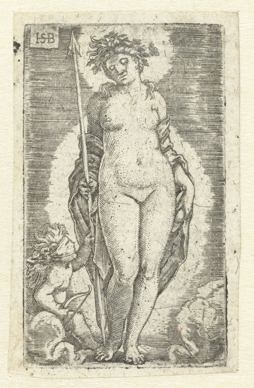 Venus and Cupid by Hans Sebald Beham