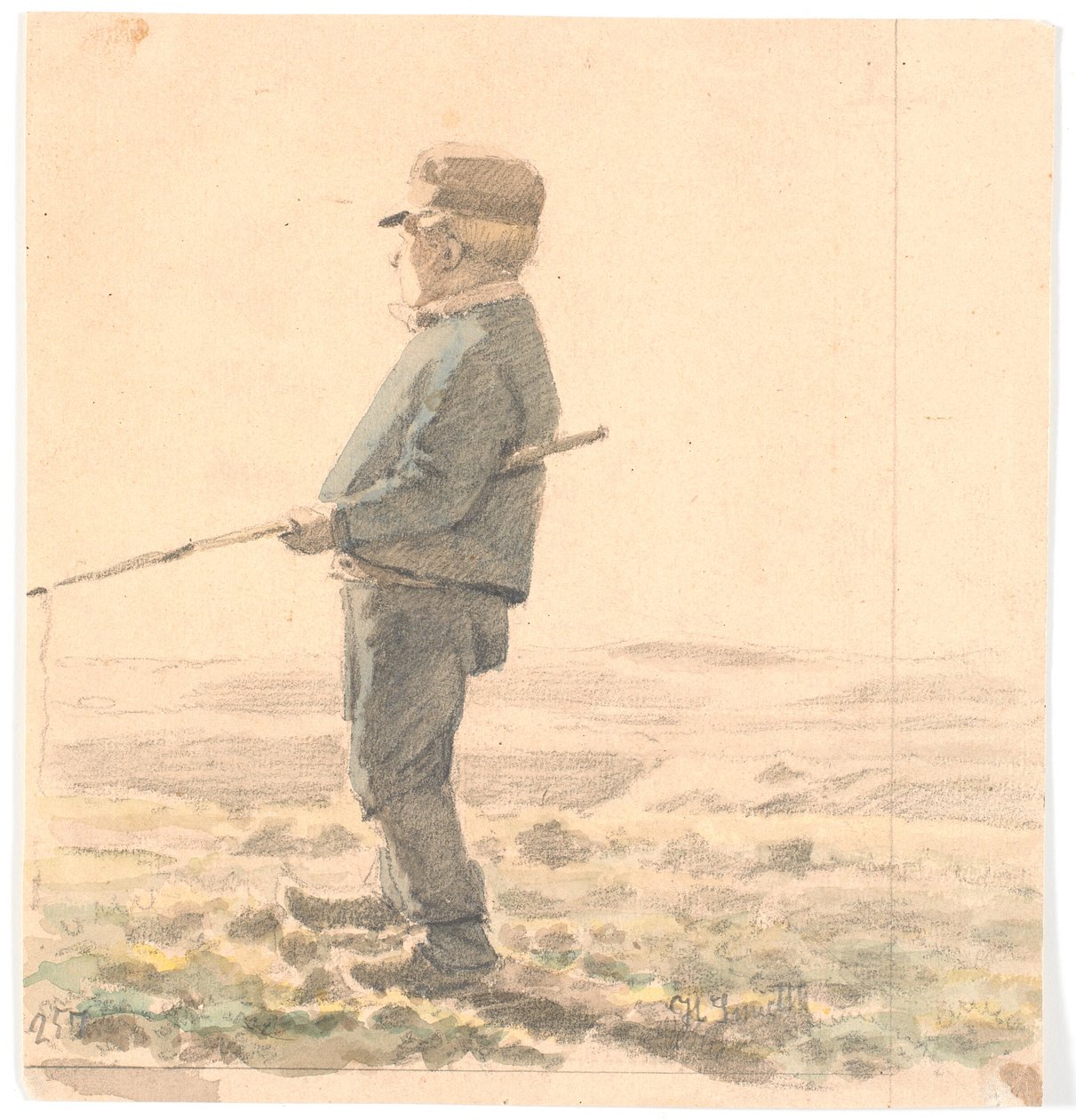 A Herd Boy by Hans Smidth: Premium art reproduction