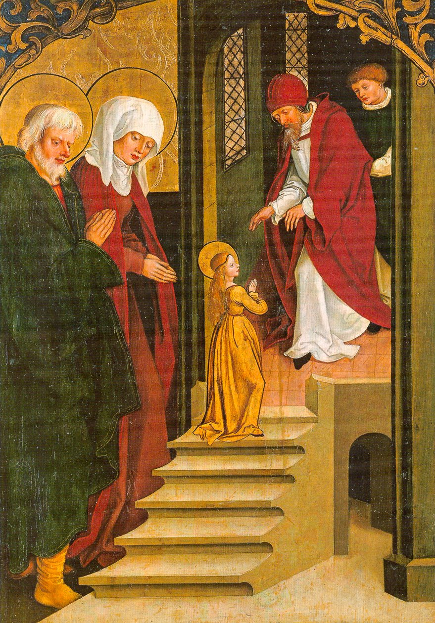 The Presentation of Mary - Inzigkofen Altar by Hans und Jakob Strüb