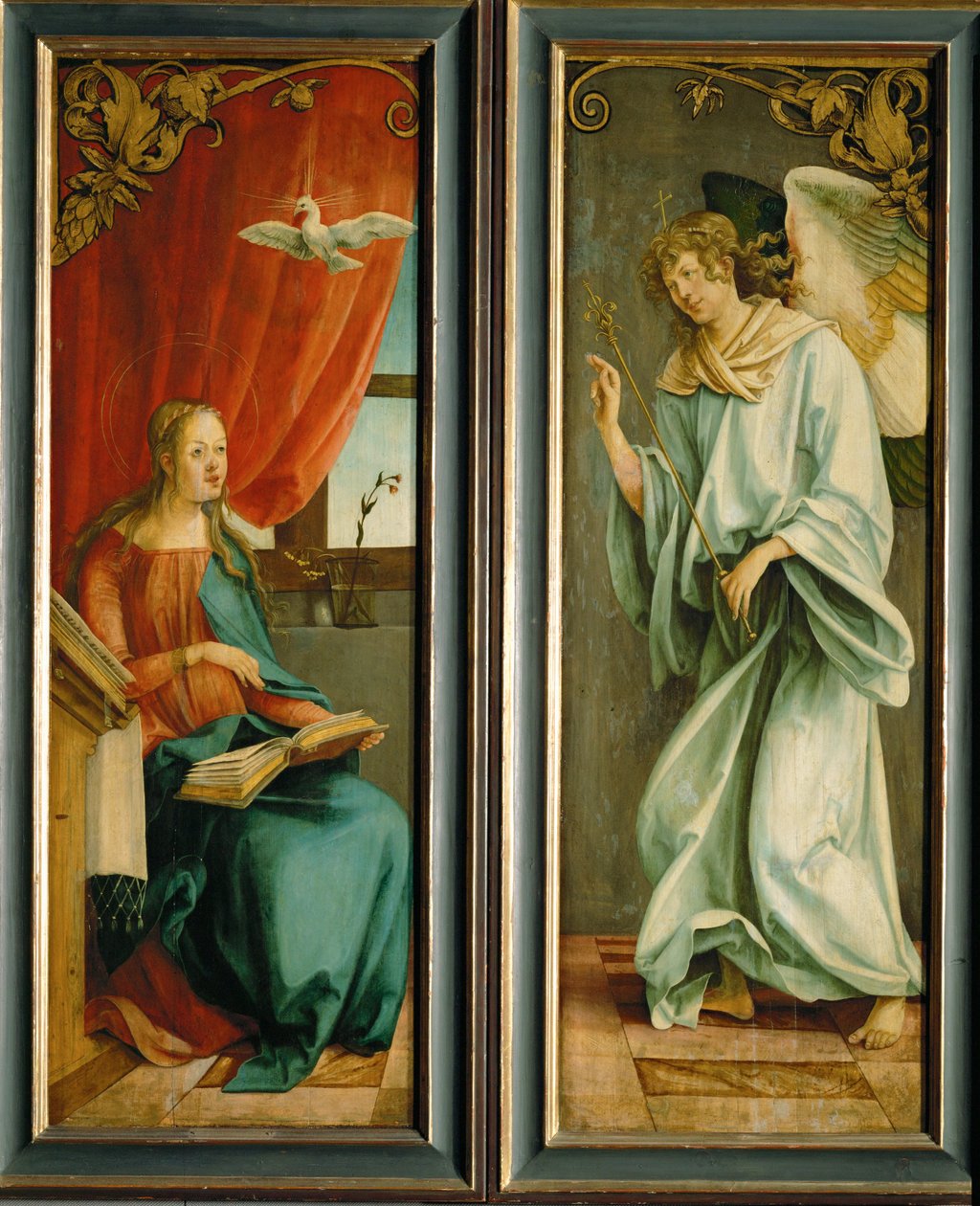 The Annunciation. Outer Wings of an Altar by Hans Suess Kulmbach