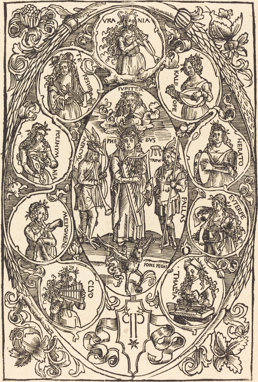 Apollo and the Muses by Hans Süss von Kulmbach