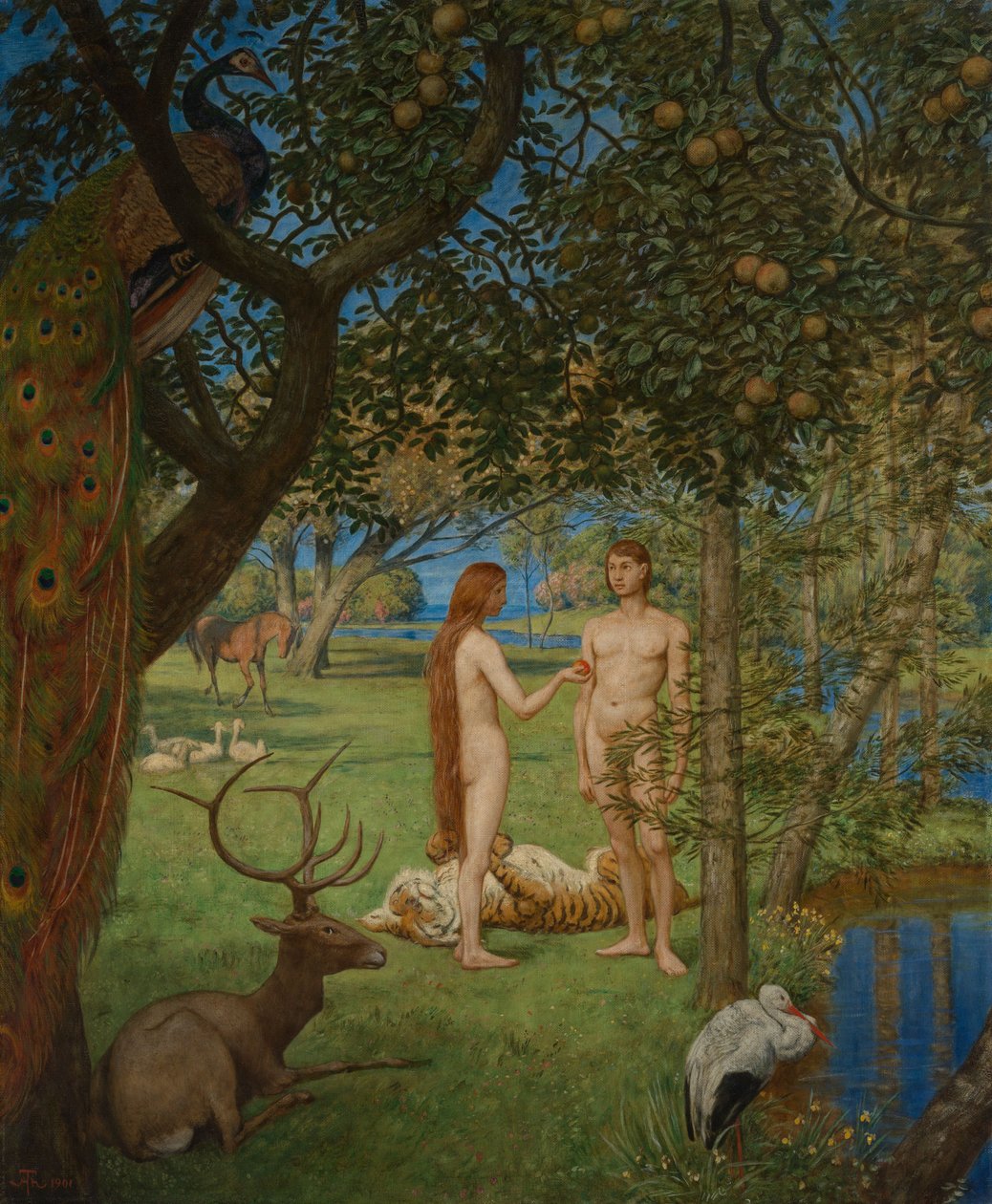 Paradise by Hans Thoma