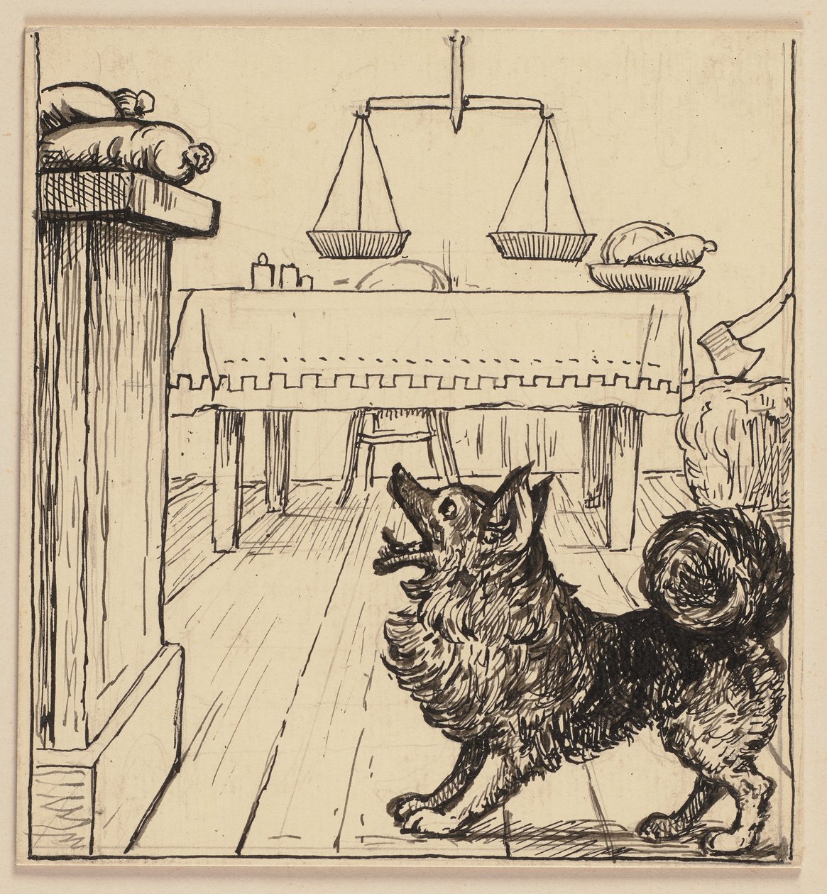Drawing for the Primer: Scales by Hans Thoma