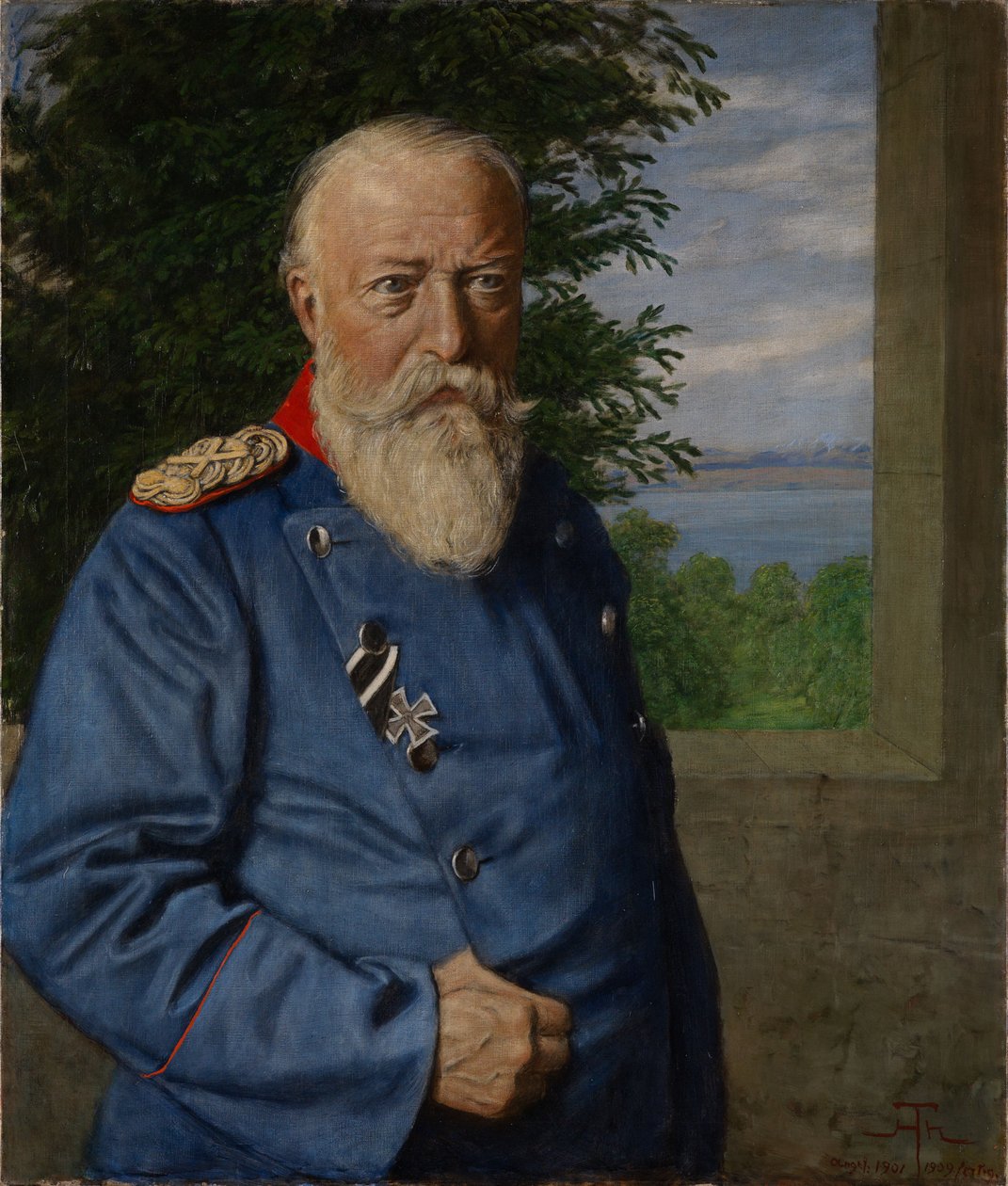 Grand Duke Friedrich I of Baden by Hans Thoma
