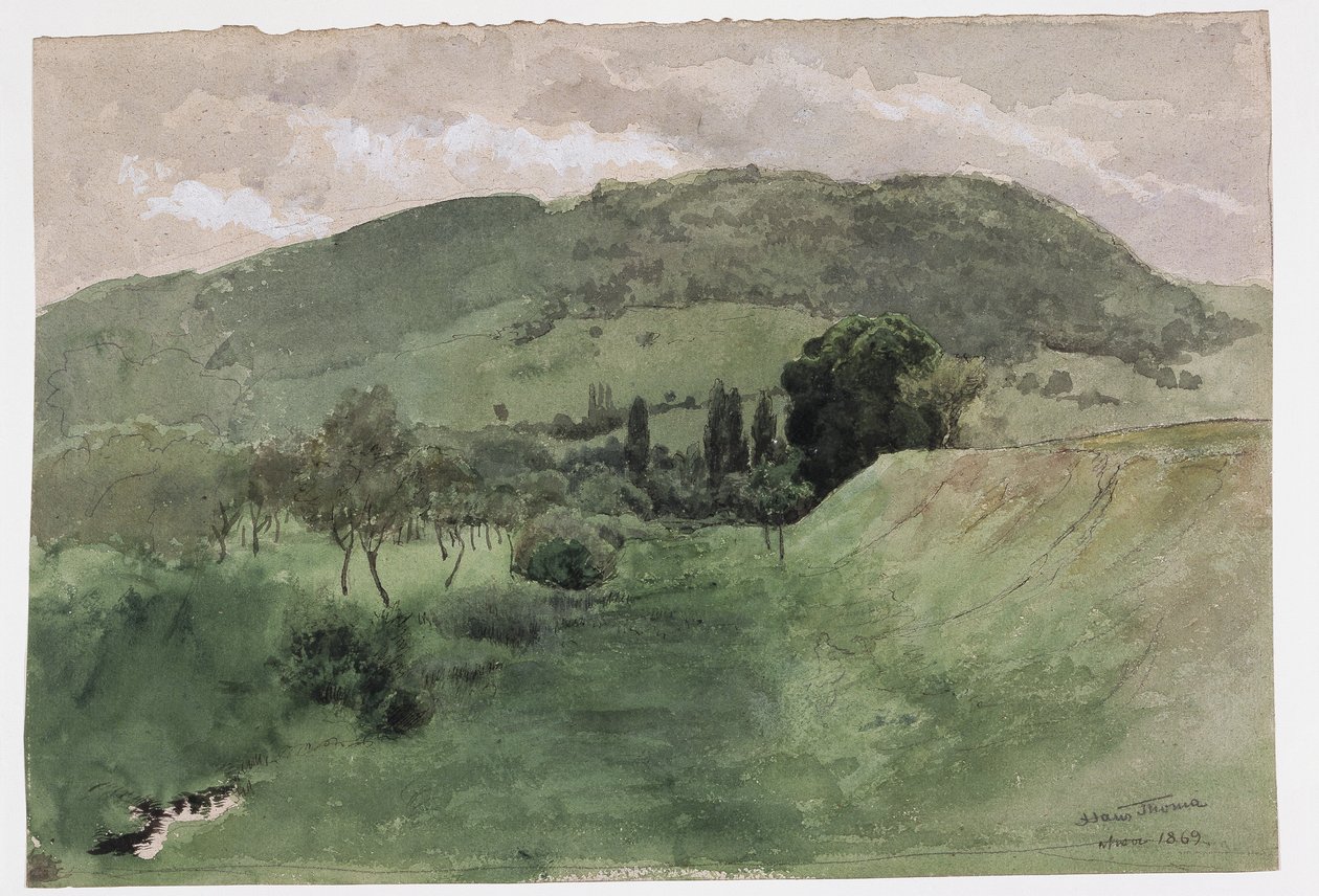 Landscape in the Black Forest by Hans Thoma
