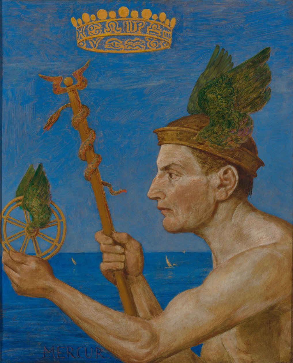 Mercury by Hans Thoma