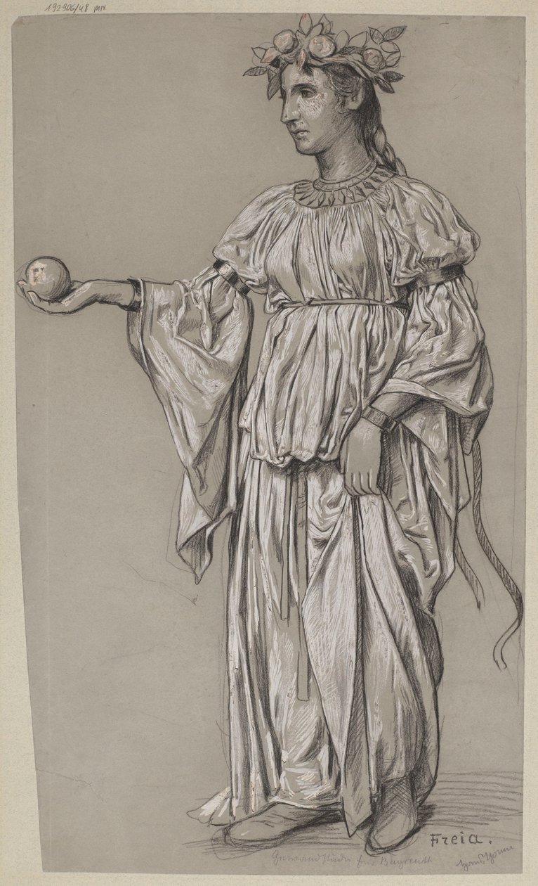 Costume Design Frei by Hans Thoma