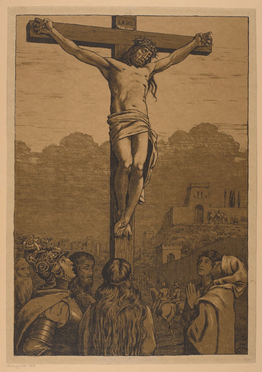 Crucifixion by Hans Thoma