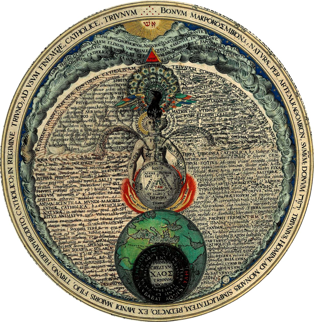 Hermaphrodite, 1595 by Hans Vredeman de Vries