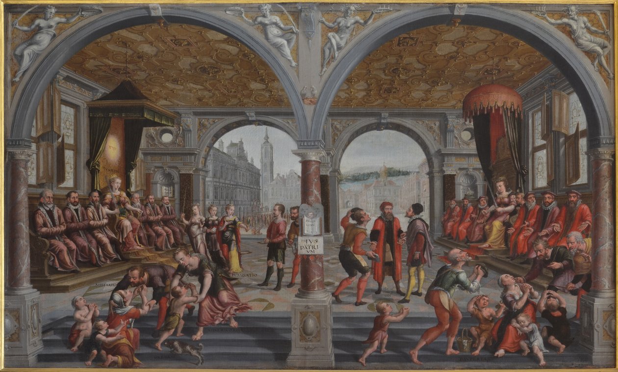 Justice and Injustice, 1594-1595 by Hans Vredeman de Vries