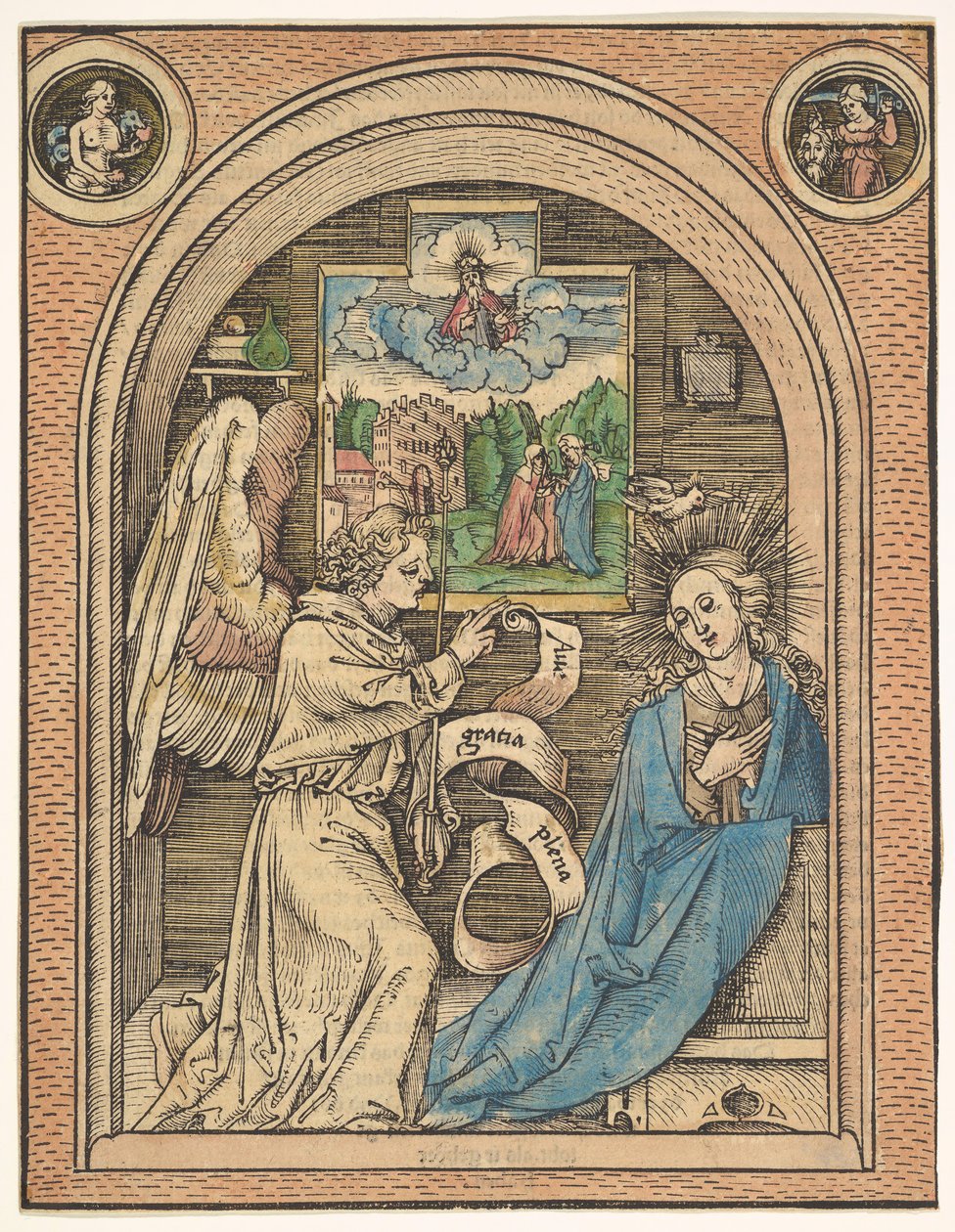 The Annunciation by Hans Wechtlin the Elder
