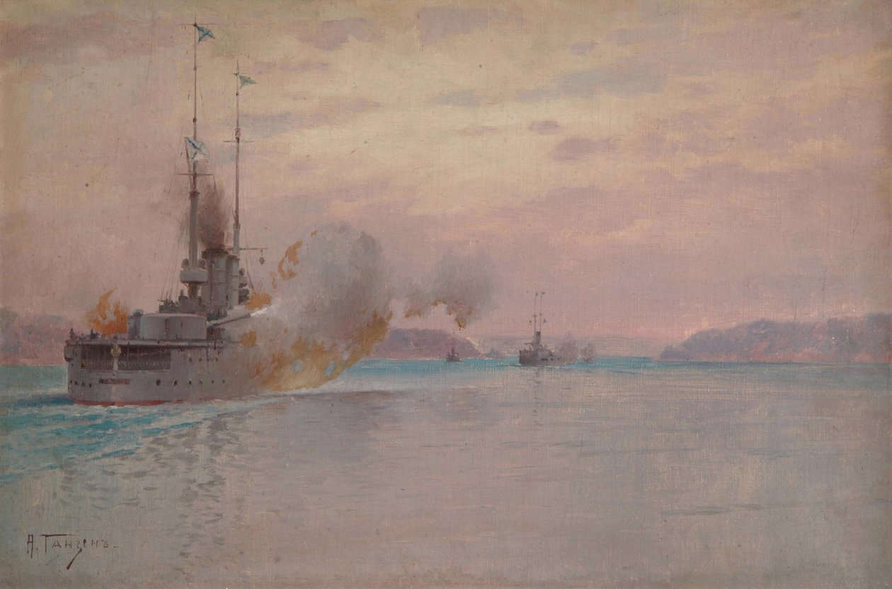 The Russian Naval Bombardment of the Bosphorus by Hansen