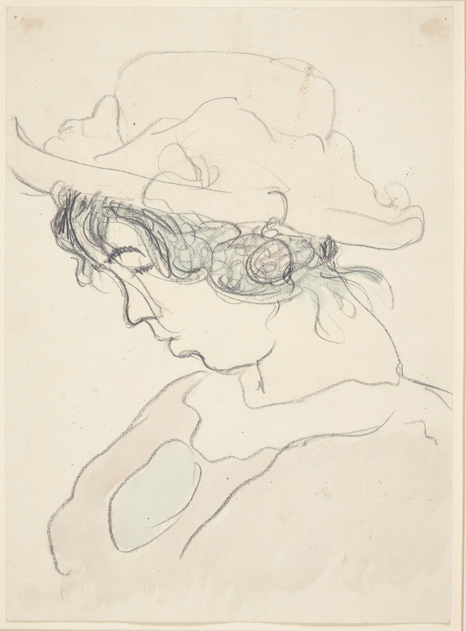 Girl with Pink Hat, the Artist