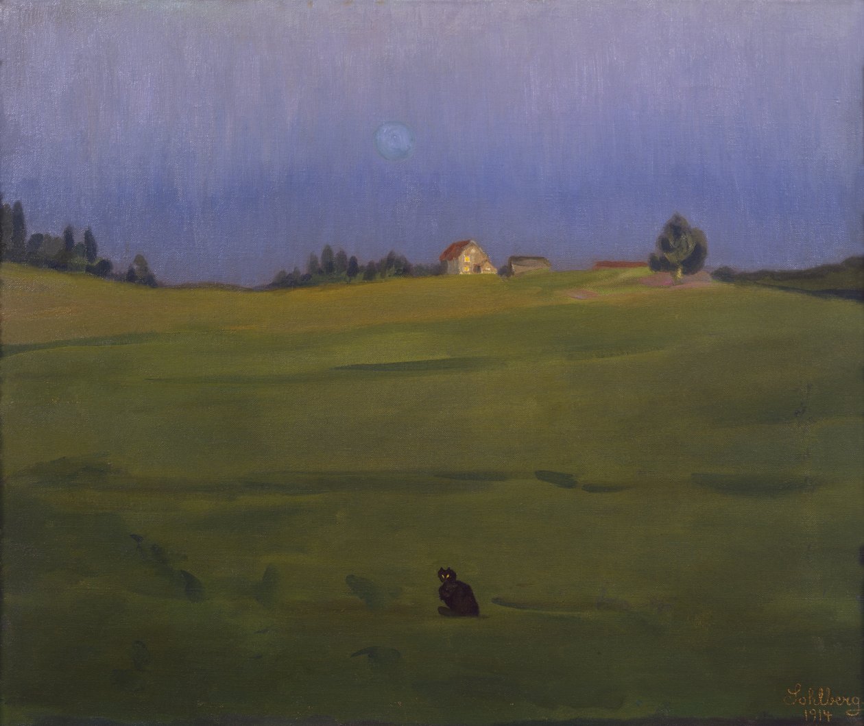 Country Road by Harald Oscar Sohlberg