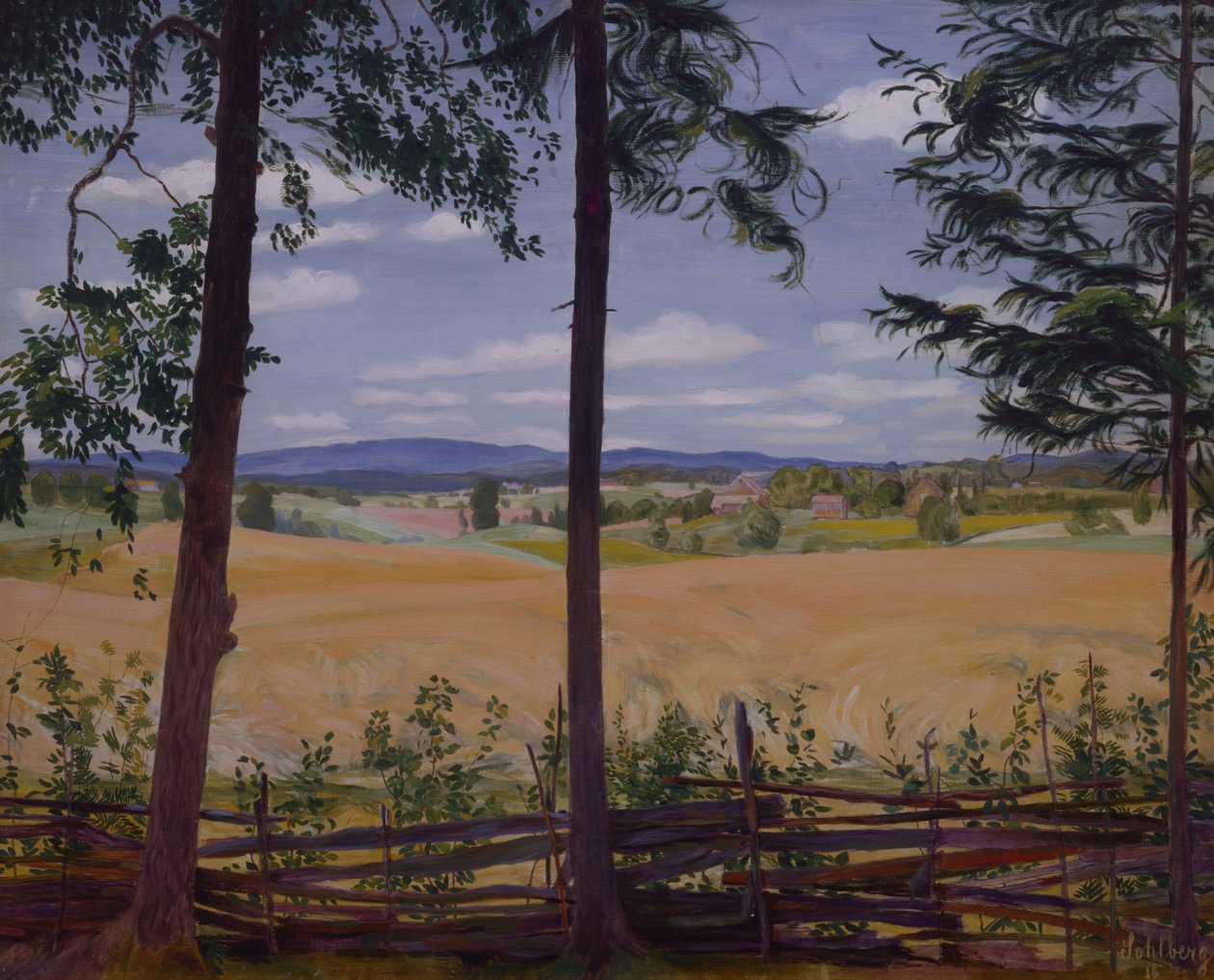 From Ås by Harald Oscar Sohlberg