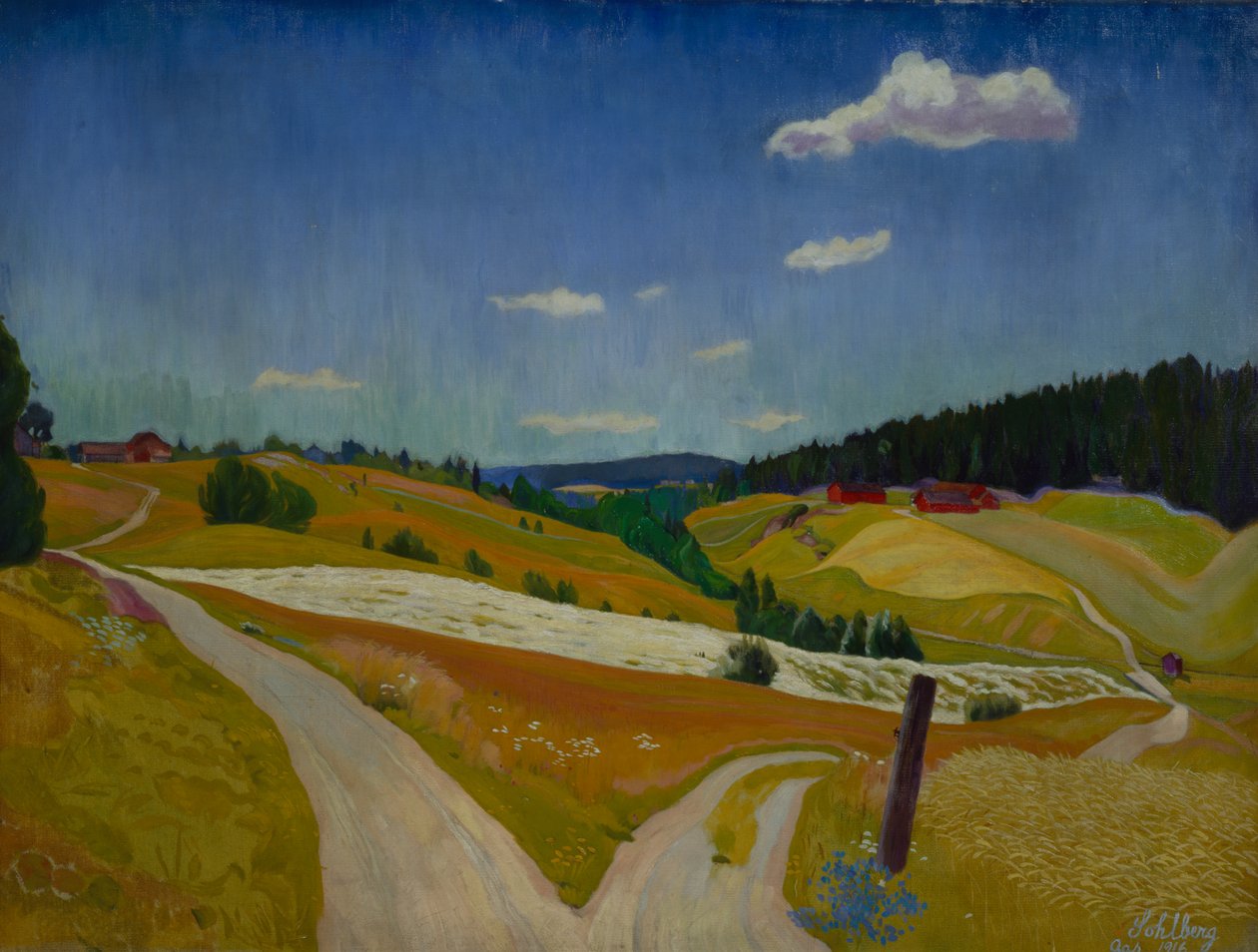 Markens Grøde by Harald Oscar Sohlberg
