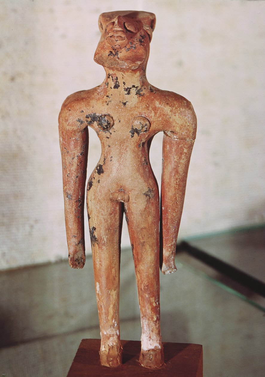 Figure of a hermaphrodite, from Mohenjo-Daro, Indus Valley, Pakistan, 3000-1500 BC by Harappan